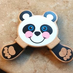 Melissa & Doug Wooden Peekaboo Panda